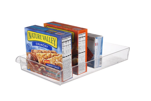 Scotty's (TM) Refrigerator, Freezer, and Pantry Storage Organizer Bin Tray - Great to Organize Your Fridge and Whole Kitchen -BPA Free (14.5 x 8 x 2 Inches)