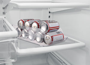 Scotty's (TM) Refrigerator Soda Can Holder Organizer - Fridge, Freezer and Pantry Storage Organizer Bin - Great to Organize Your Whole Kitchen -BPA Free -  13.75 x 5 x 3.5