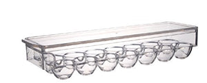 Scotty's (TM) Refrigerator Storage Organizer Egg Bin With lid for protection - Holds 14 Eggs