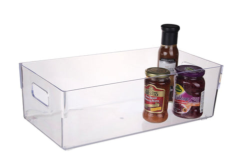 Scotty's BPA Free Refrigerator and Pantry Storage Organizer Bin, 16 x 8 x 5-Inch