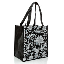 ReBagMe Large Reusable Grocery Bag Totes with Extra Reinforced Handles - Black (Pack of 10)